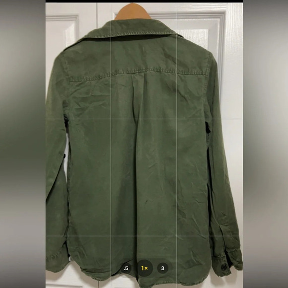 Zara Denim pocket Shirt Size XS - Picture 3 of 7